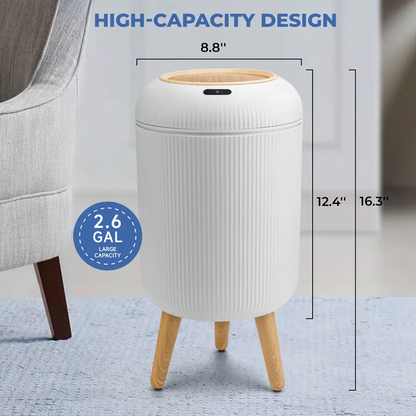 Smart Touchless Trash Can – Automatic Motion Sensor Waste Bin, Nordic Style for Bathroom & Kitchen